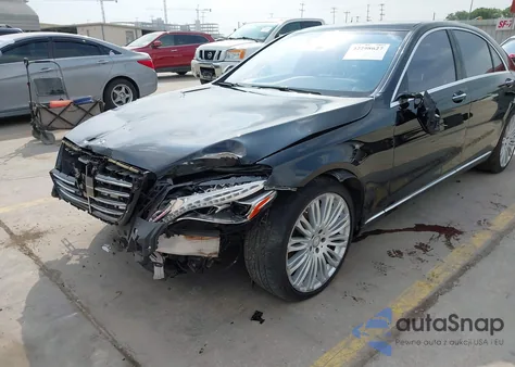 2016 Mercedes-Benz S 550 z USA, uszkodzony, nr VIN WDDUG8CB1GA263505